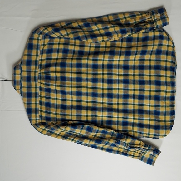 Gap Boy's XL button down roll tab Long Sleeve - Picture 4 of 4